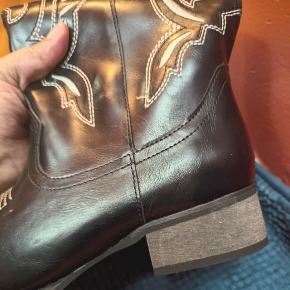 Knees black boots size 10 women